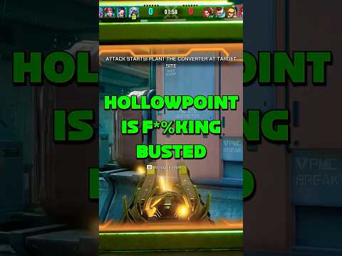 The MOST BUSTED Lancer (Hollowpoint) - FragPunk #shorts