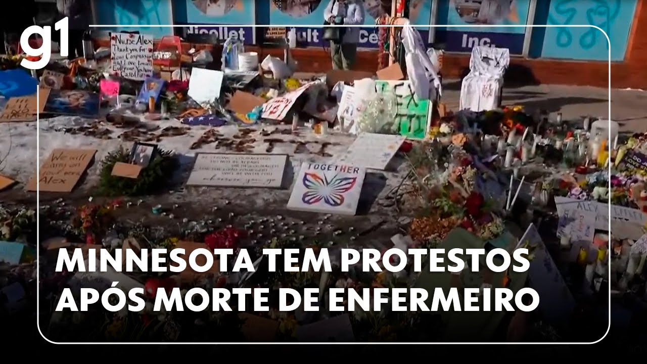 JH: Minnesota tem protestos após morte de enfermeiro; juiz decide sobre agentes do ICE