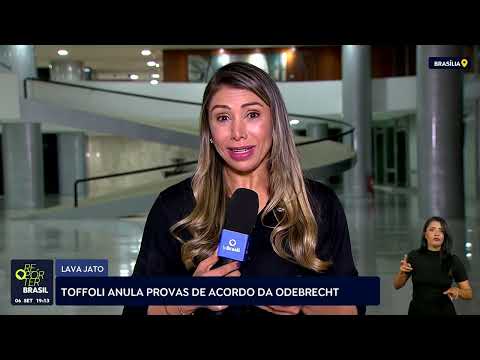 Toffoli anula provas de acordo de acordo da Odebrecht