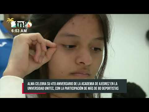 ALMA celebra 4to aniversario de la Academia de ajedrez en Managua