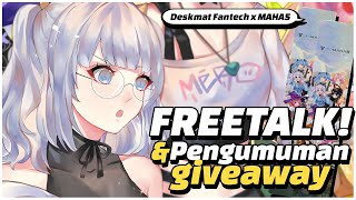 【Freetalk & Giveaway】 Ngobrol dan bagi deskmat hehehe