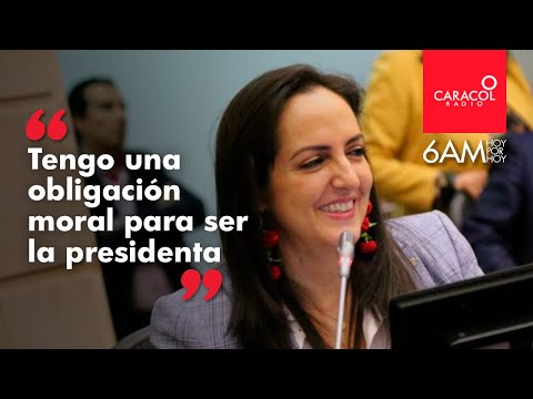 Tengo una obligación moral para ser presidenta de Colombia: María Fernanda Cabal  Caracol Radio