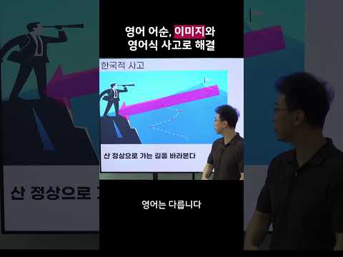 영어 어순, 이미지와 영어식 사고로 🔥해결      #영어학습법