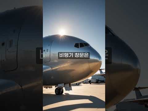 비행기 창문에는 왜 작은 구멍이 있을까?