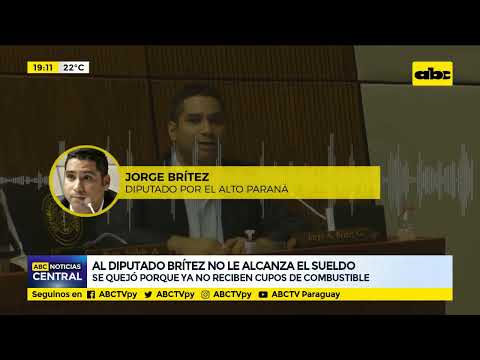 Jorge Brítez pide aumento salarial
