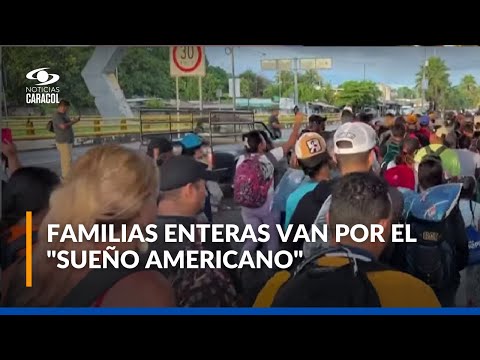 Migrantes intentarán cruzar frontera de Estados Unidos antes de la llegada de Donald Trump