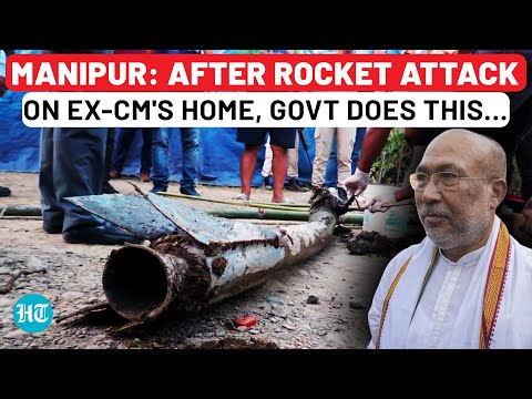 Manipur In Fear After Rocket Attack On Ex-CM's Home; Schools Shut Amid Drone Threat | Kuki | Meitei