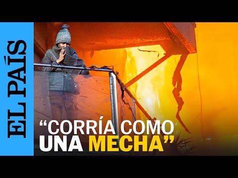 INCENDIO | Vecinos del edificio en llamas en Valencia hablan: El fuego corría como una mecha