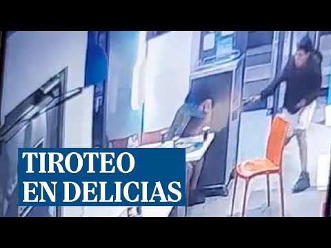 Así fue el tiroteo en la pizzería de Delicias de Madrid