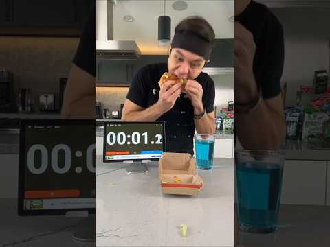 Big Mac under 10 Seconds #BigMacChallenge