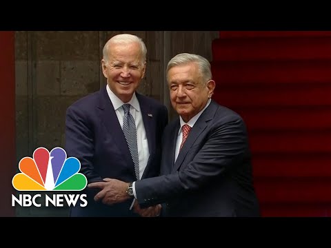 Biden meets with Mexico’s president amid growing border crisis