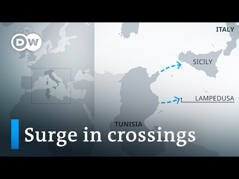 Record numbers of migrants arriving in Europe | DW News