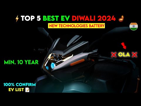 ⚡Top 5 Best EV Diwali 2024 | Diwali Best Electric Scooter | Best Electric scooter | ride with mayur