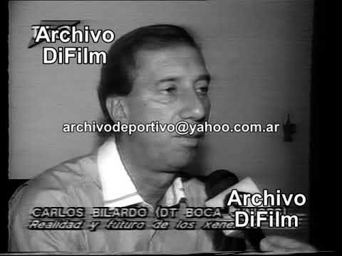 Reportaje a Carlos Bilardo sobre Boca Juniors y Diego Maradona 1996 UG-1259 DiFilm