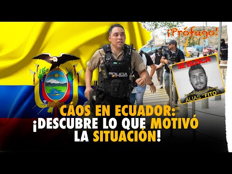 ENVÍAN VÍDEO YMENSAJE AL PRESIDENTE DE ECUADOR PARA ENTREGARSE #ecuador #situacion