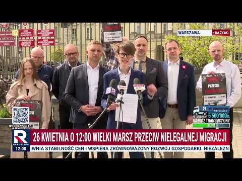 Marsz przeciwko masowej migracji w Warszawie. Bąkiewicz: to jest ogólnopolski sprzeciw!