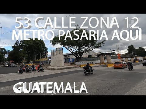 YA NO HAY CAPACIDAD PARA MÀS AUTOBUSES, AHORA TOCA METRO POR DIFERENTES AREAS DE GUATEMALA