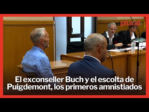 El TS de Cataluña amnistía el exconseller Buch y Escolà, escolta de Puigdemont