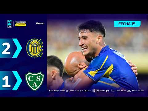 ROSARIO CENTRAL 2 - 1 SARMIENTO | Resumen del partido | #TorneoMercadoLibre 2026 🏆