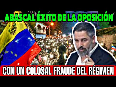 SANTIAGO ABASCAL Y FUNDACIÓN DISENSO NUEVA ETAPA EN VENEZUELA ANTE EL FRAUDE