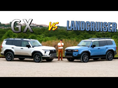 Toyota Land Cruiser vs Lexus GX: High-End SUV Showdown