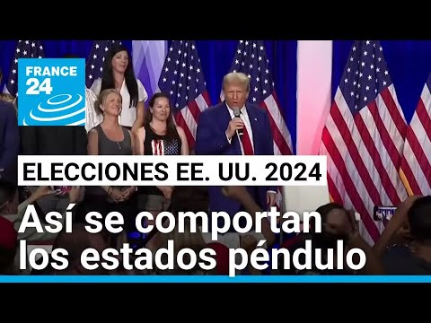 EE. UU.: Trump aventaja a Harris en tres estados del Cinturón del Sol