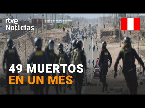 PERÚ: Los MANIFESTANTES llegan a LIMA para exigir la DIMISIÓN de DINA BOLUARTE | RTVE