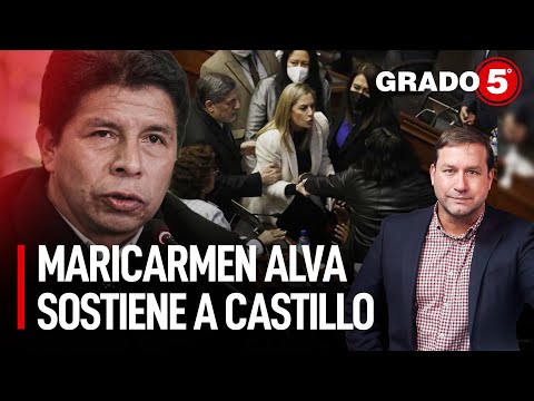 Maricarmen Alva sostiene a Pedro Castillo | Grado 5 con Clara Elvira Ospina