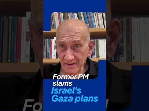 Former Israeli Prime Minister Olmert slams Israel's Gaza plans | DW News