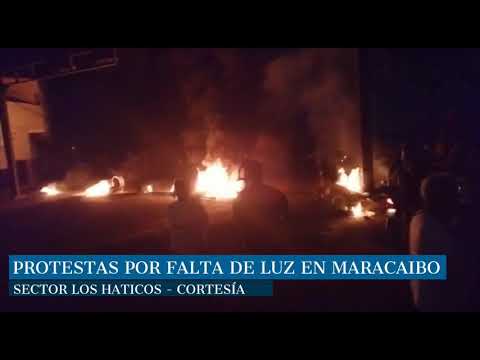 No aguantan más sin Luz - Protestas en Sectores de Maracaibo por los cortes  eléctricos