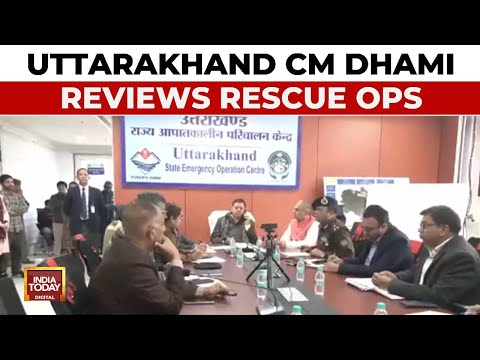 Chamoli Avalanche: 50 Rescued, 4 Dead, 4 Missing, CM Pushkar Singh Dhami Reviews Rescue Operations