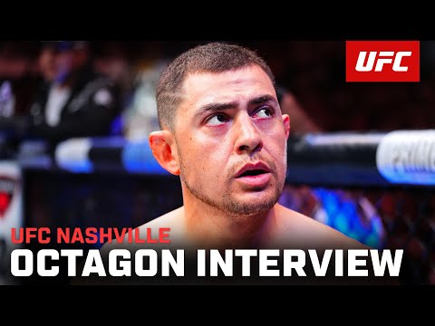 Steve Garcia Octagon Interview | UFC Nashville