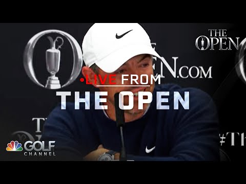 Rory McIlroy excited for homecoming at Portrush (FULL PRESSER) | Live From The Open | Golf Channel