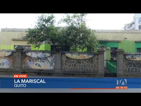 Una casa abandonada ocasiona inseguridad a los vecinos de La Mariscal, en Quito