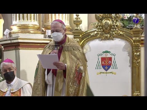Ceremonia en Catedral fue celebrada en el marco de la llegada del Arzobispo Jorge Alberto Cavazos...
