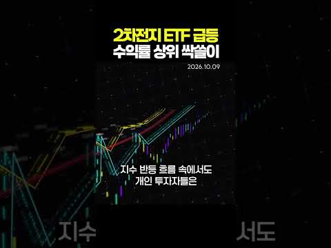 2차전지 ETF 급등...수익률 상위 <strong>싹쓸이</strong>(261009)