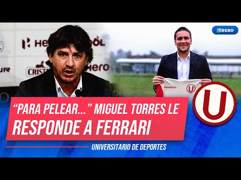 Miguel Ángel Torres respondió a Jean Ferrari por criticar su postulación a Universitario | Líbero