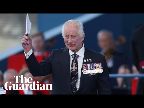 King Charles pays tribute to D-day veterans for 'replacing tyranny with freedom'