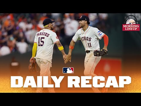 The inevitable Astros and the rocking Rays! | Morning Lineup (MLB Daily Recap)