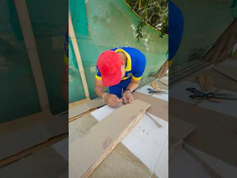 ￼ Cardboard ka Bat 🏏 #cricketwithvishal #shorts