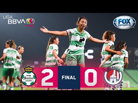 Santos inicia con el pie derecho venciendo a San Luis | Santos 2-0 San Luis | Liga MX Femenil