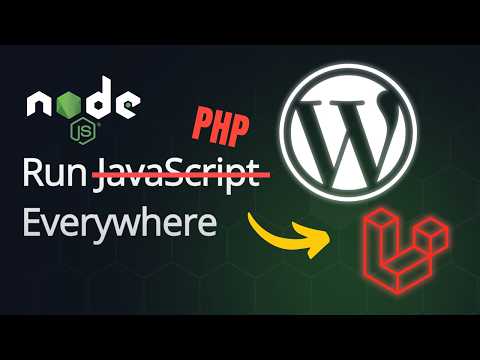 I Built a WordPress Site Running Inside Node.js (Here's How)
