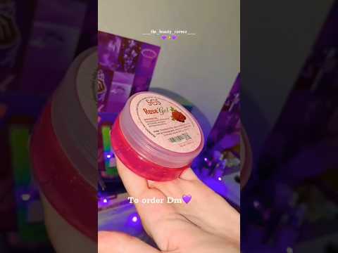 no sensitive skin from now use this rose gell #thebeautycurves
