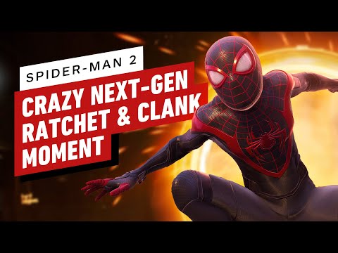 Spider-Man 2's Crazy Ratchet & Clank Moment Is Very Next Gen