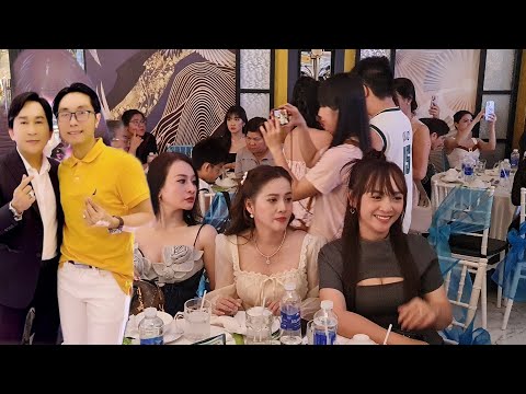 Hồng Loan, chị Ni, bùm bum đẹp lõng lẫy đến sinh nhật nsut kim Tử Long