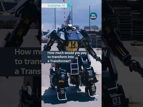 How much would you pay to transform into a Transformer?￼ #itvnews #transformers #robot