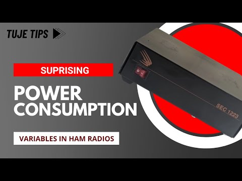Surprising Power Consumption Variations in HF Transceivers