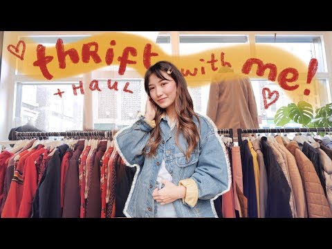 Video: come thrifting with me in london! + try on haul