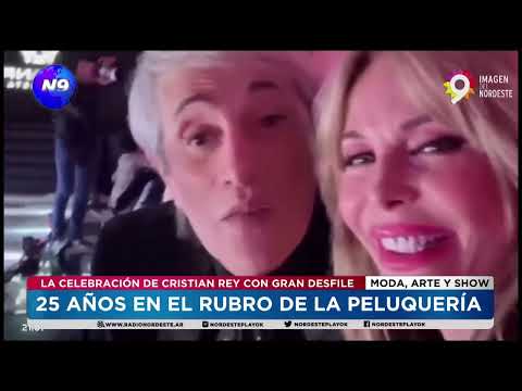 25 AÑOS EN EL RUBRO DE LA PELUQUERÍA - NOTICIERO 9 -