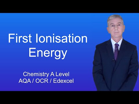 A Level Chemistry First Ionisation Energy